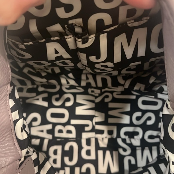 Marc by Marc Jacobs lilac satchel/crossbody leather bag.  EUC - Picture 11 of 13